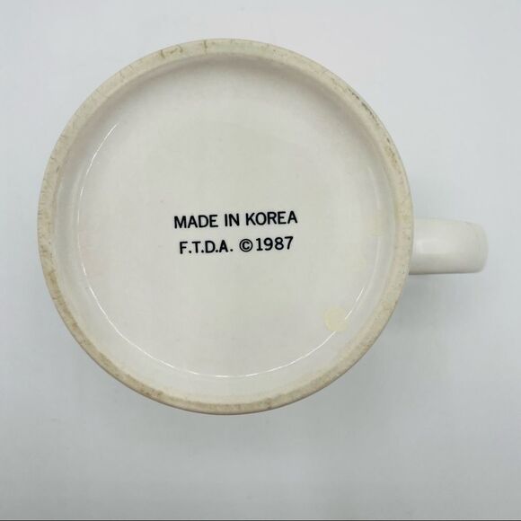 Vintage 1987 80’s FTD Rainbow Mug - Picture 5 of 5